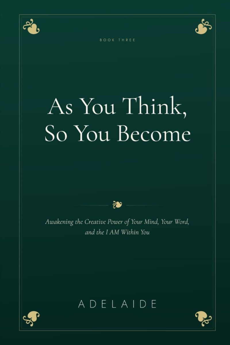 As You Think, So You Become cover